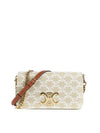 Women's Logo Chain Triope Cross Bag Beige - CELINE - BALAAN 2