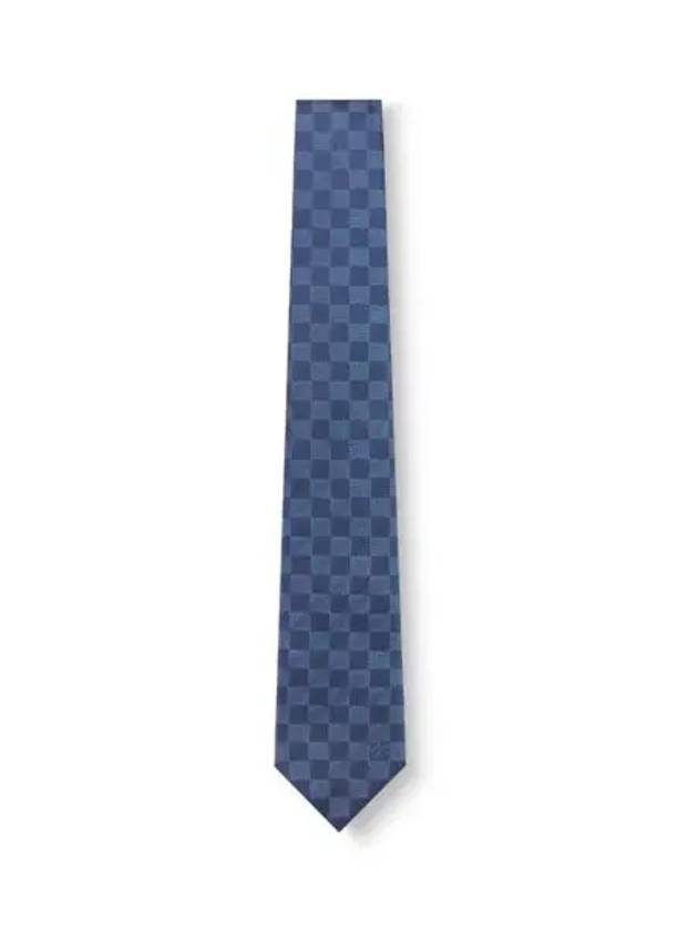 Damier Classic Tie Blue - LOUIS VUITTON - BALAAN 2