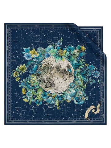 Zodiac 90 Square Scarf Navy - DIOR - BALAAN 1