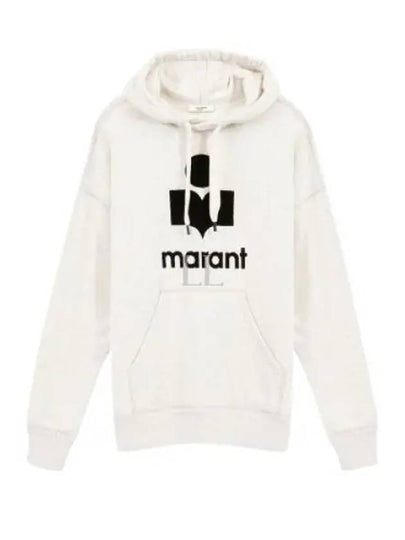 Miley Logo Hoodie Ecru - ISABEL MARANT - BALAAN 2