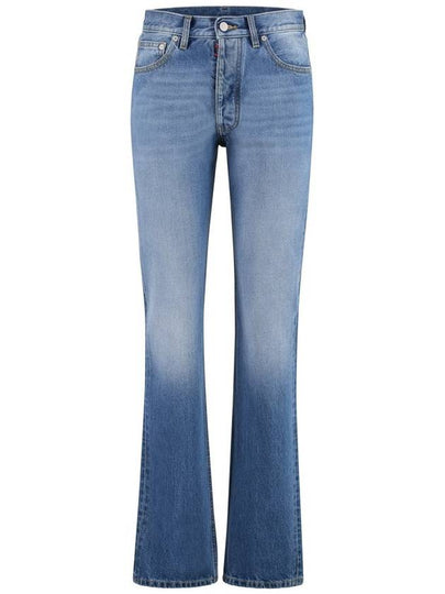 Back Stitch 5 Pocket Straight Jeans Medium Wash - MAISON MARGIELA - BALAAN 2