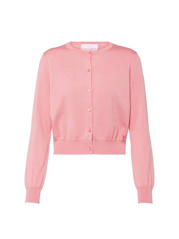 Boxy Cardigan Pink - MAISON KITSUNE - BALAAN 1