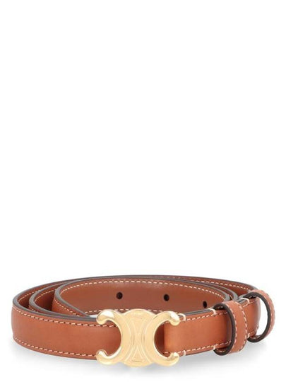 Small Triomphe Belt Tan - CELINE - BALAAN 2