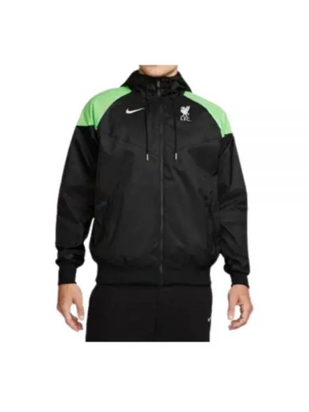 Liverpool FC Sport Essentials Windbreaker Black - NIKE - BALAAN 2