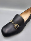 Women Desire Horesebit Middle Pumps Black - GUCCI - BALAAN 7