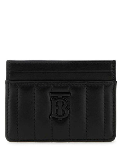 Quilted Leather Lola Card Wallet Black - BURBERRY - BALAAN 2