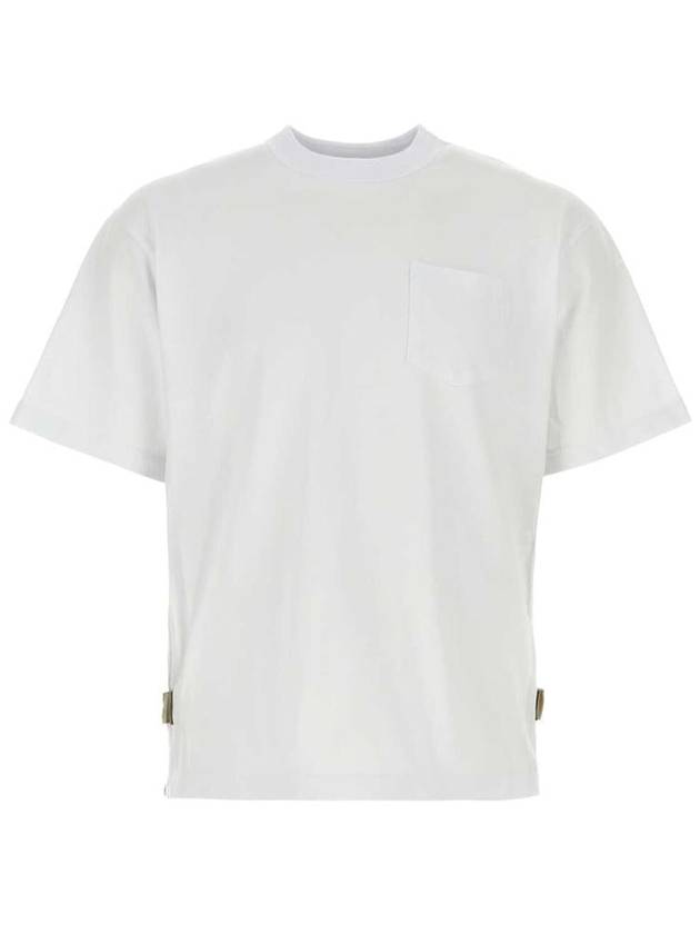 short sleeve t-shirt 24 03377M 101 WHITE - SACAI - BALAAN 2