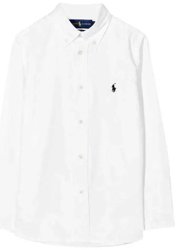 Kids Women s Pony Embroidery Oxford Shirt 819238 001 - POLO RALPH LAUREN - BALAAN 1