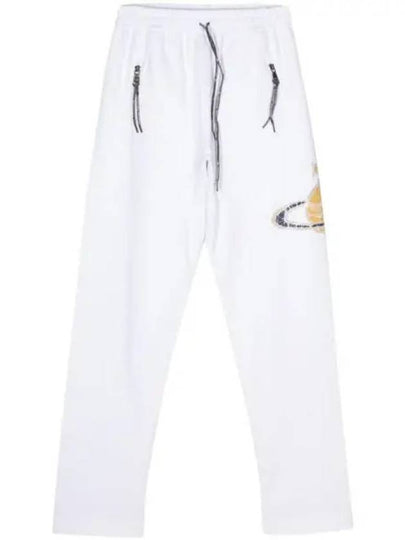 Time Machine Football Cotton Straight Pants White - VIVIENNE WESTWOOD - BALAAN 2