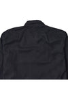 Gabardine Utility Long Sleeve Shirt Black - CP COMPANY - BALAAN 10