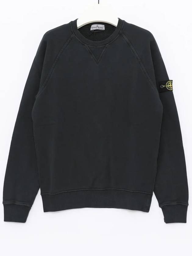 Wappen Patch Sweatshirt Black - STONE ISLAND - BALAAN 4