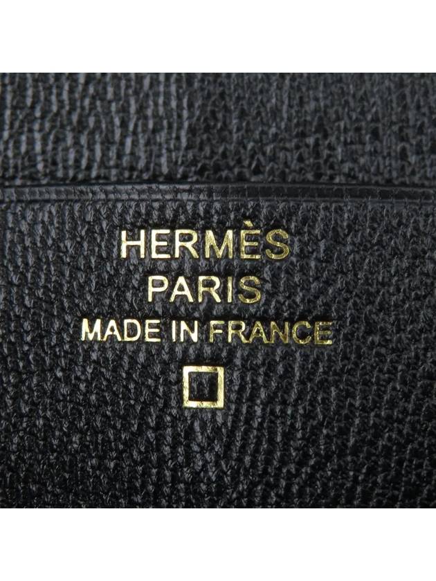 black long wallet - HERMES - BALAAN 4