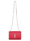 Monogram Kate Satchel Bag 469390 BOW0N 6327 Red - SAINT LAURENT - BALAAN 5