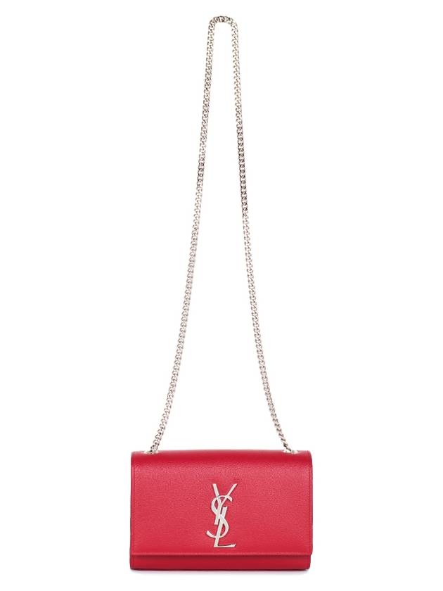 Monogram Kate Satchel Bag 469390 BOW0N 6327 Red - SAINT LAURENT - BALAAN 5