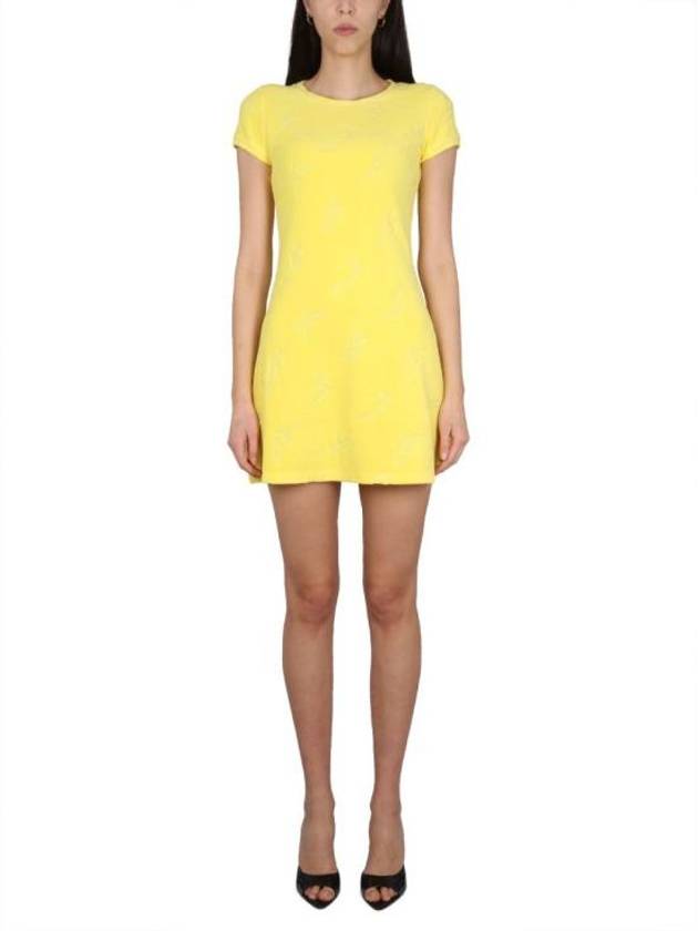 short dress S72CV0397 S24527172 YELLOW - DSQUARED2 - BALAAN 1