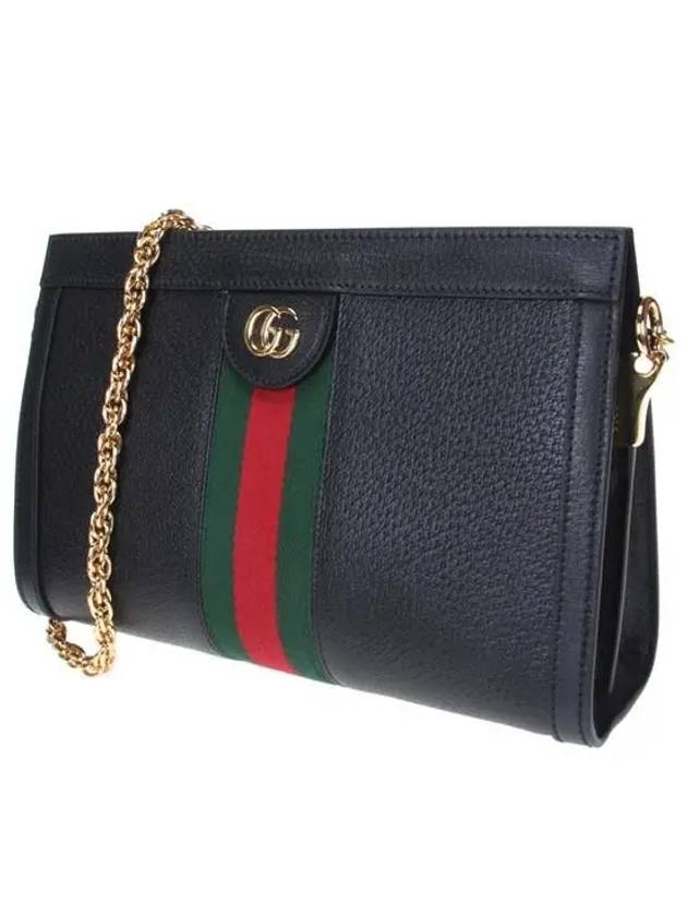 Ophidia Chain Shoulder Bag Black - GUCCI - BALAAN 3