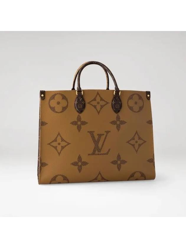 OnTheGo Gm Monogram Canvas Tote Bag Brown - LOUIS VUITTON - BALAAN 4