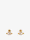 Balvina Pearl Earrings Gold - VIVIENNE WESTWOOD - BALAAN 4