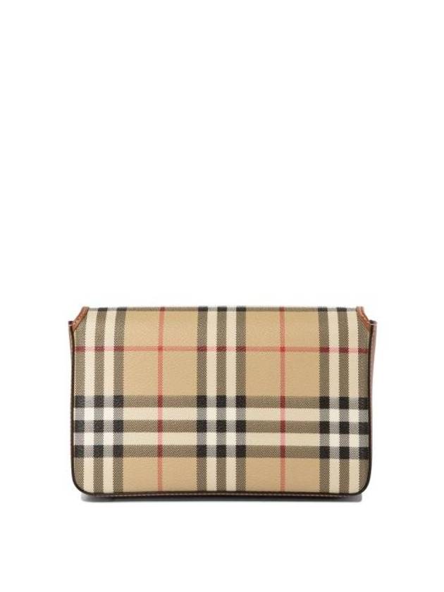 Check Cross Bag Beige - BURBERRY - BALAAN 4