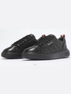 New Maxim Leather Low Top Sneakers Black - BALLY - BALAAN 2