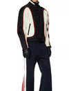 J-Blink Color Block Biker Jacket Black White - DIESEL - BALAAN 5