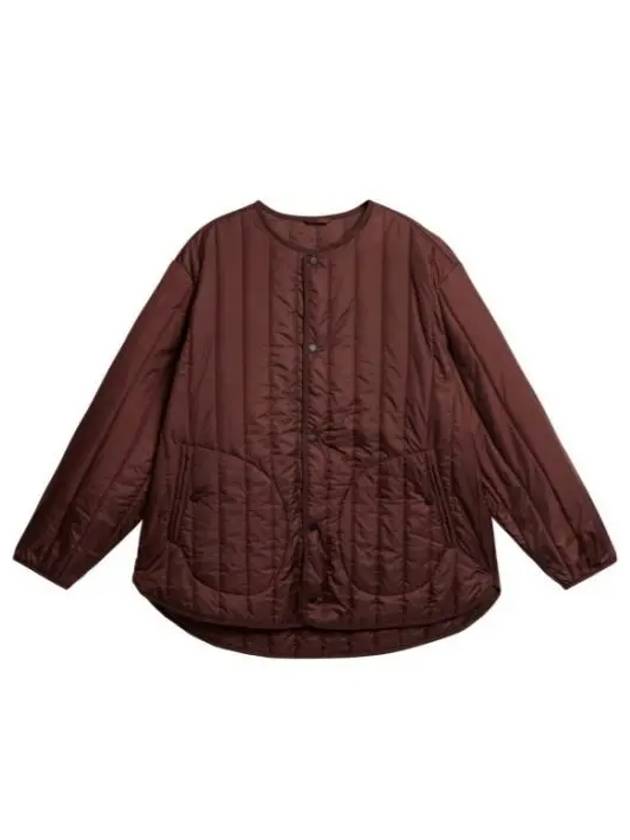 Men's Khaza Quilted Jacket Bitter Chocolate - J.LINDEBERG - BALAAN 2