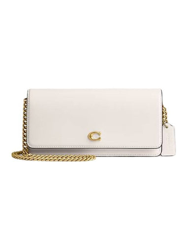 Essential Calfskin Long Wallet White - COACH - BALAAN 1