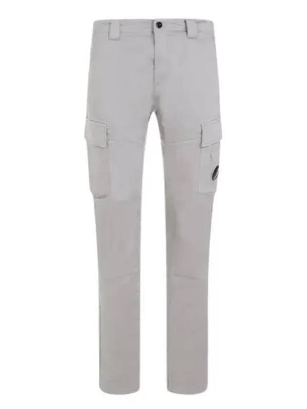 Stretch Sateen Loose Cargo Straight Pants Grey - CP COMPANY - BALAAN 1