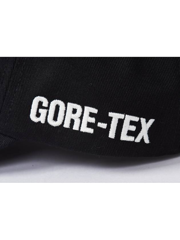 Beige Curly A GoreTex 6Panel Cap Black Basically A GoreTex 6Panel Black - PALACE - BALAAN 5