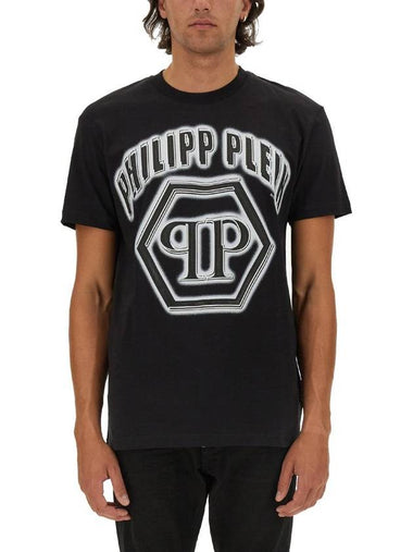 Philipp Plein Logo Print T-Shirt - PHILIPP PLEIN - BALAAN 1