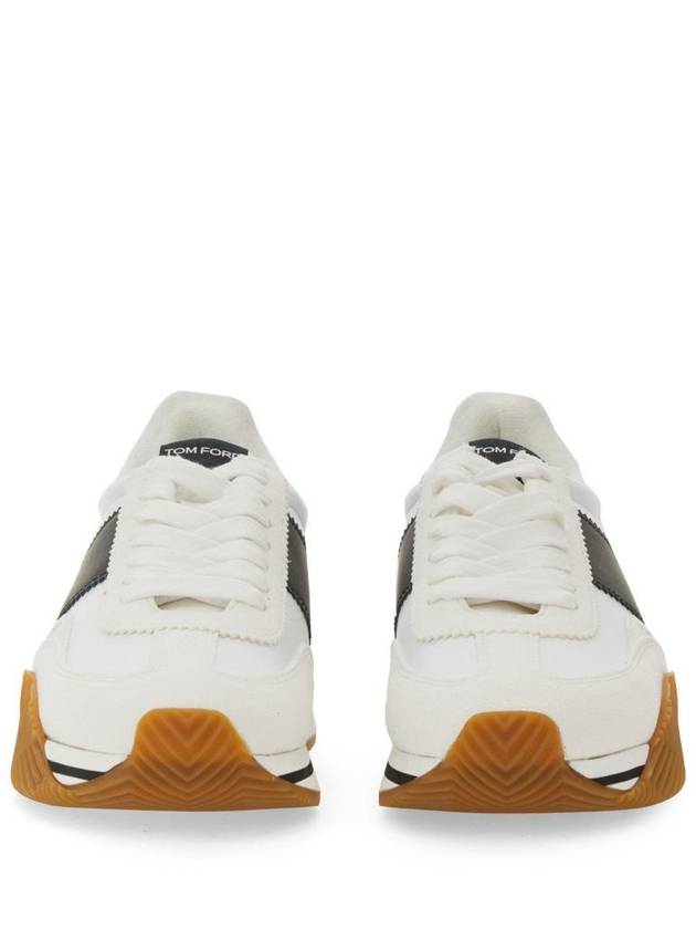 James Low Top Sneakers White - TOM FORD - BALAAN 6