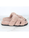 Shearling chypre sandal slippers 37 240 - HERMES - BALAAN 7