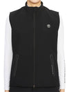 women's brushed vest black - HYDROGEN - BALAAN 2