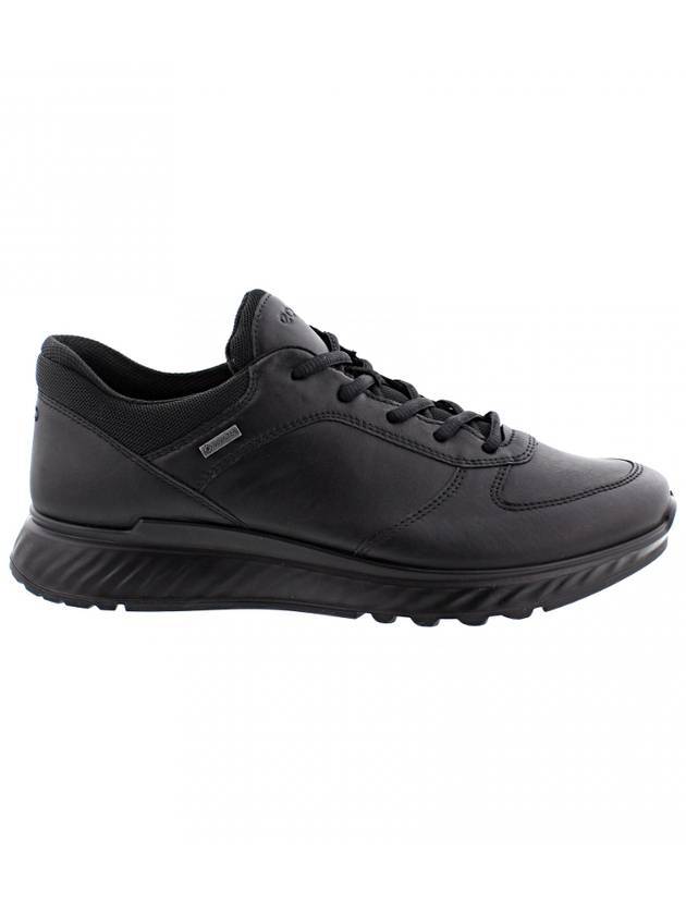 Men's Exostride Low Top Sneakers Black - ECCO - BALAAN 1