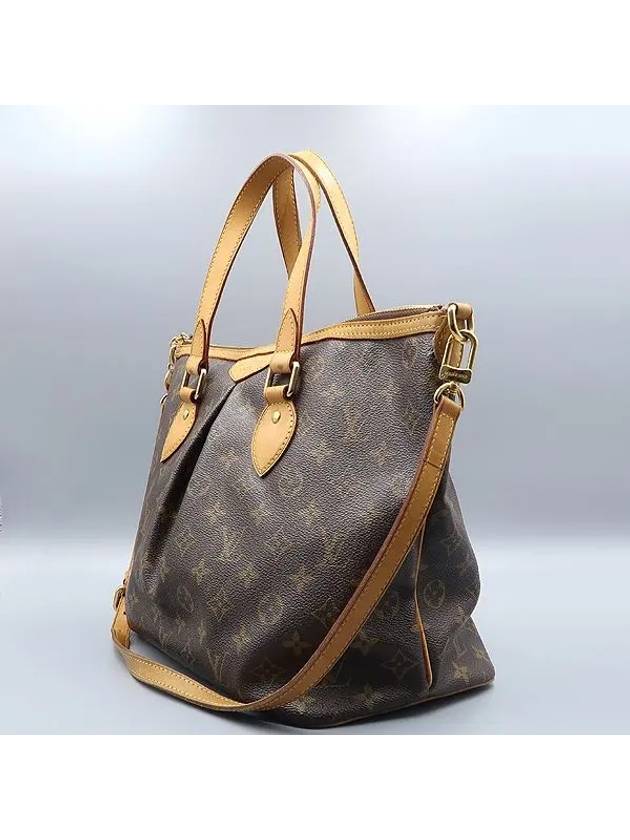 M40145 Monogram Canvas Palermo PM Tote Bag Shoulder Strap - LOUIS VUITTON - BALAAN 3