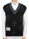 Golf Wear Men s Vest MLM 2C AB01 BLACK - MARK & LONA - BALAAN 1