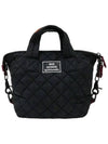 Mongbuddy two way quilted nylon bag BLACK - MONBIRDIE GOLF - BALAAN 2