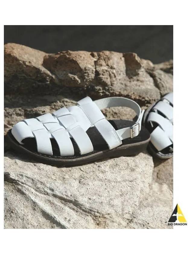 SANDALS NO 1041 MICHAEL whiteBLACK Unisex - JERUSALEM - BALAAN 1