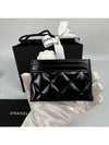 Glossy CC Card Holder Slot Black AP4264B1821894305 - CHANEL - BALAAN 6