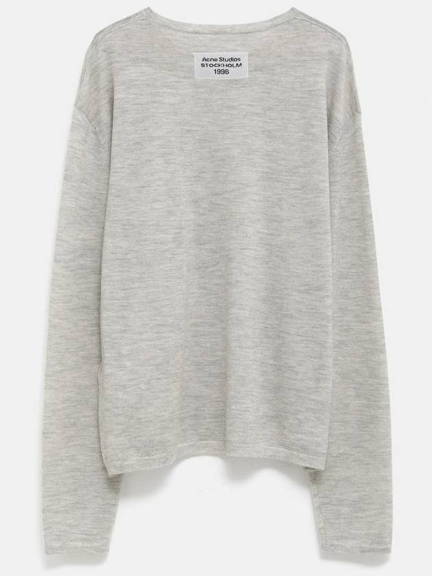 Crewneck Cashmere Jumper for Men - ACNE STUDIOS - BALAAN 2