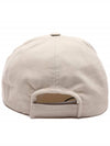 Tyron Logo Cotton Ball Cap Ecru Pink - ISABEL MARANT - BALAAN 6