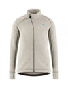 Women's Balder Mid Layer Zip-Up Jacket Warm Sand - KLATTERMUSEN - BALAAN 2