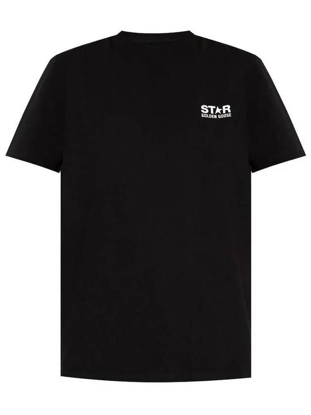 Back Big Star Short Sleeve T-Shirt Black - GOLDEN GOOSE - BALAAN 2