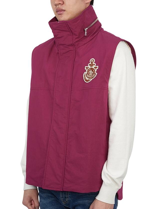 Tryfan Down Vest Light Pink - MONCLER - BALAAN 4