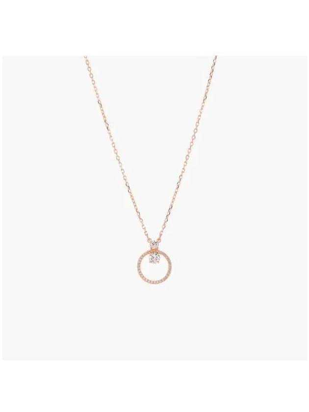 Constella Pendant Necklace Rose Gold - SWAROVSKI - BALAAN 4