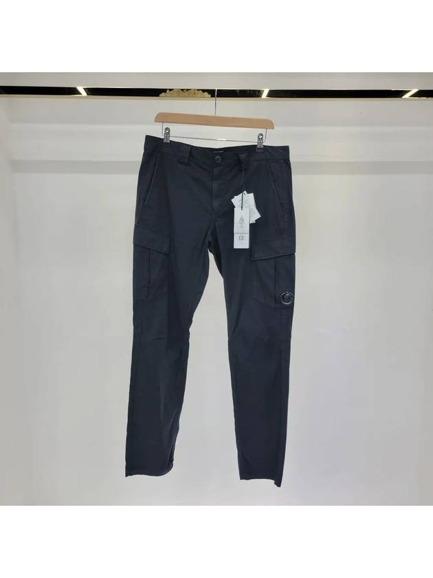 Lens Cargo Pants Black - CP COMPANY - BALAAN 1