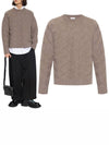 Intrecciato Wool Knit Top Riverbed - BOTTEGA VENETA - BALAAN 2