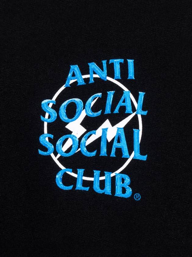 Fragment Precious Petal Hood Black Blue - ANTI SOCIAL SOCIAL CLUB - BALAAN 3