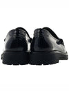 Monogram Leather Loafers Black - SAINT LAURENT - BALAAN 5