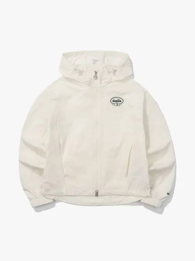 Diadora comfy woven zip up jacket OFF white - DIADORA - BALAAN 1